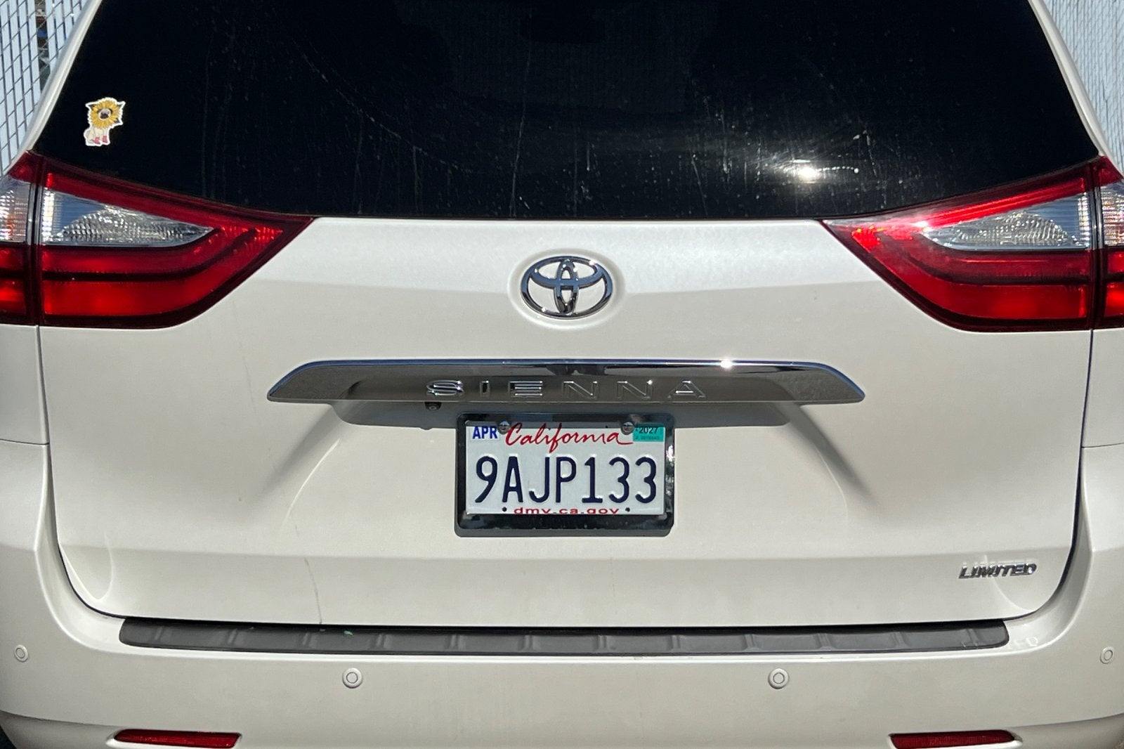 2017 Toyota Sienna Limited Premium