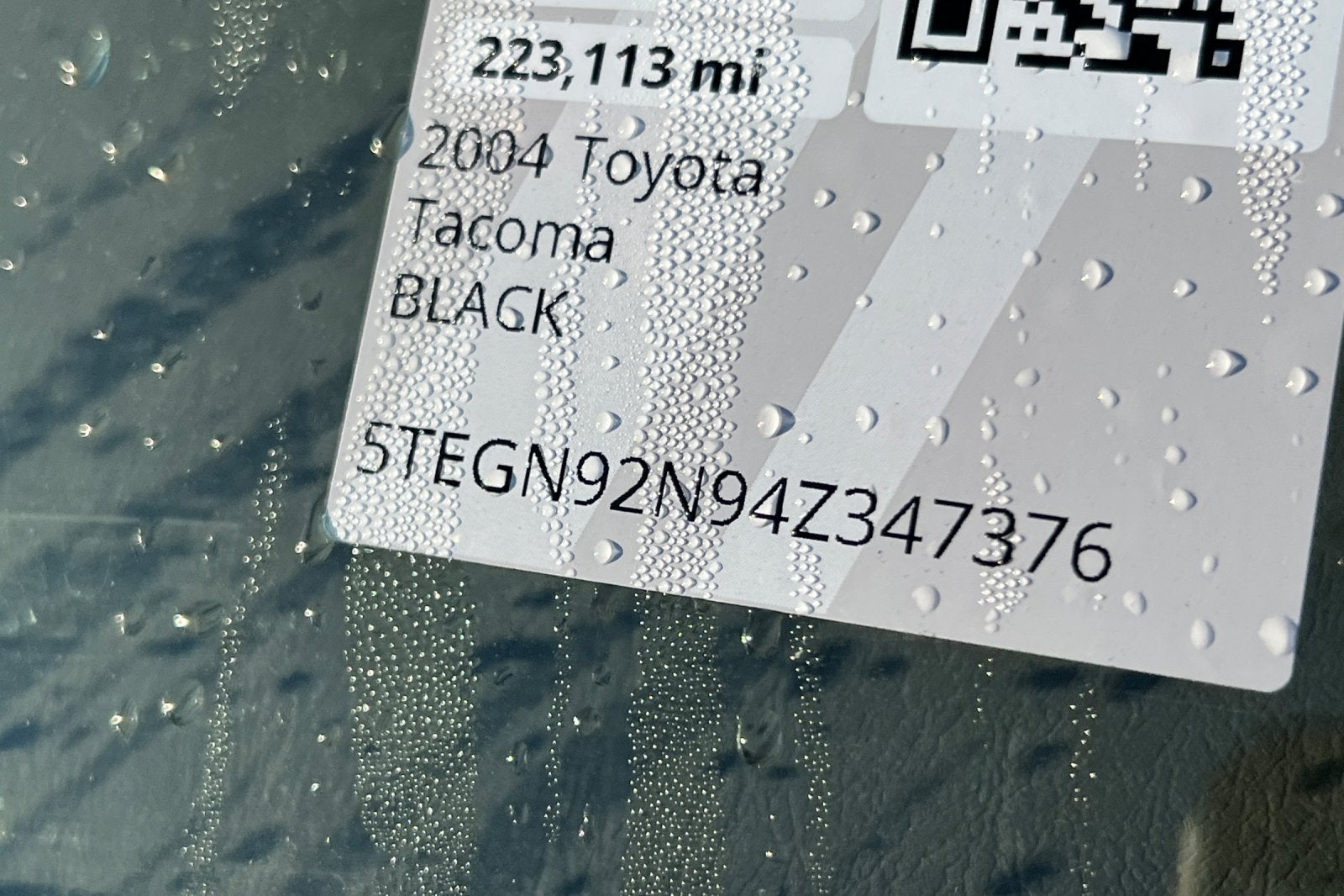 2004 Toyota Tacoma PreRunner