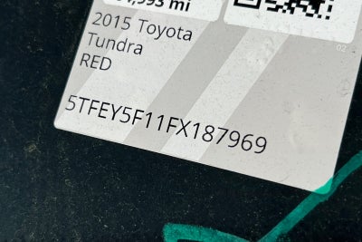 2015 Toyota Tundra SR5