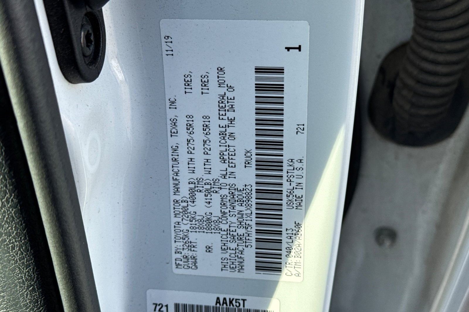 2020 Toyota Tundra Limited