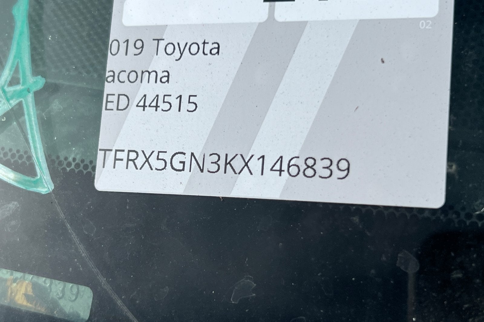 2019 Toyota Tacoma SR