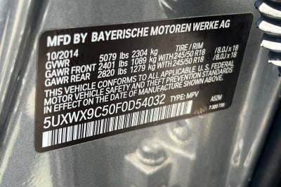 2015 BMW X3 xDrive28i xDrive28i