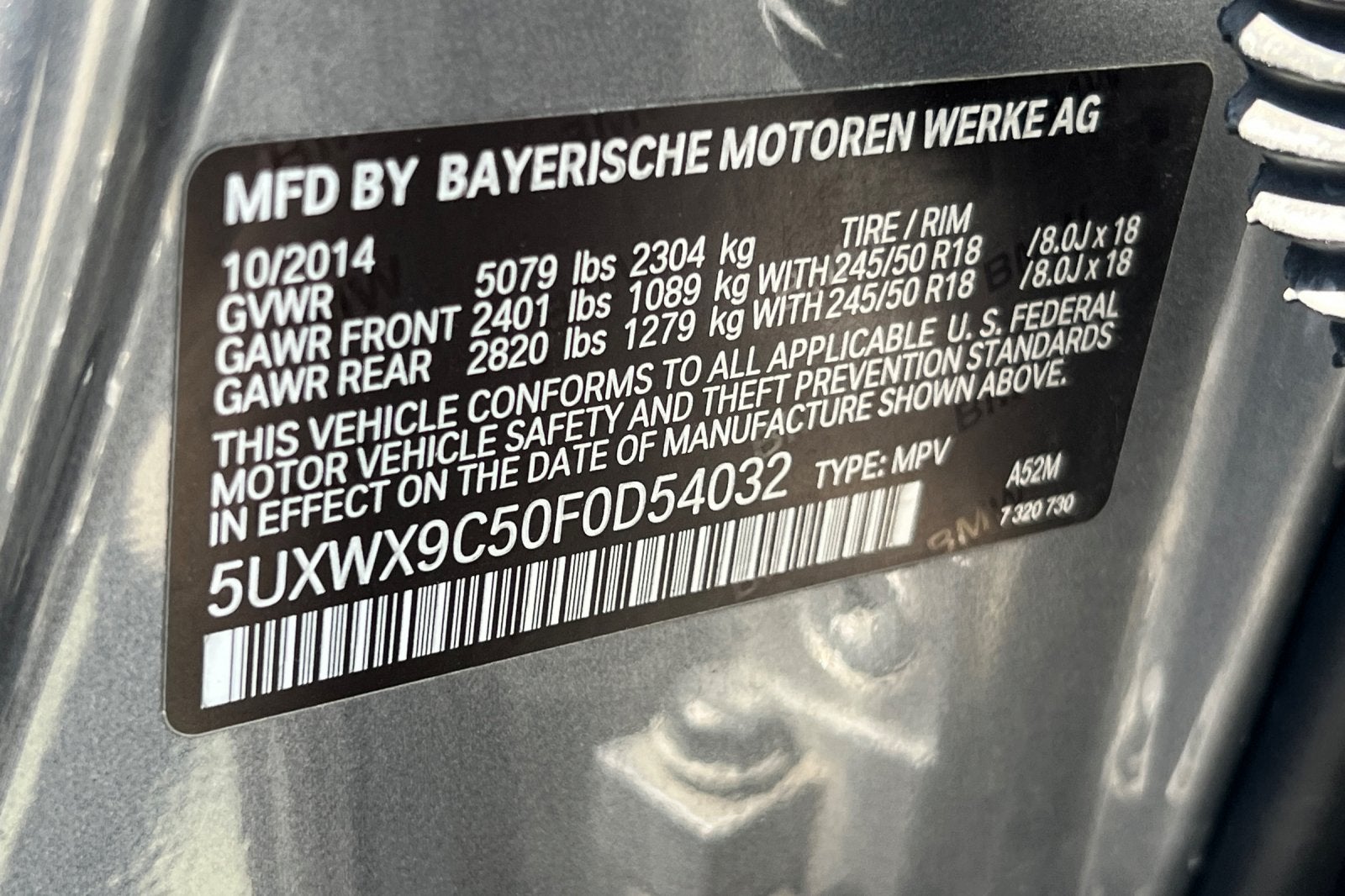 2015 BMW X3 xDrive28i xDrive28i