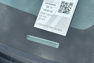 2024 Toyota Corolla Nightshade Edition