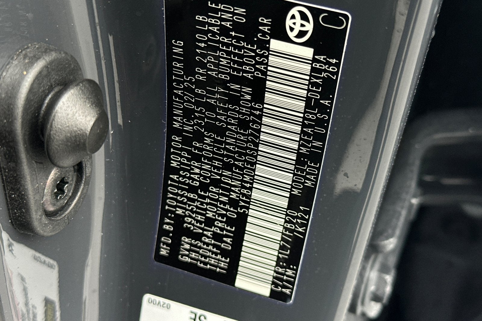 2025 Toyota Corolla LE