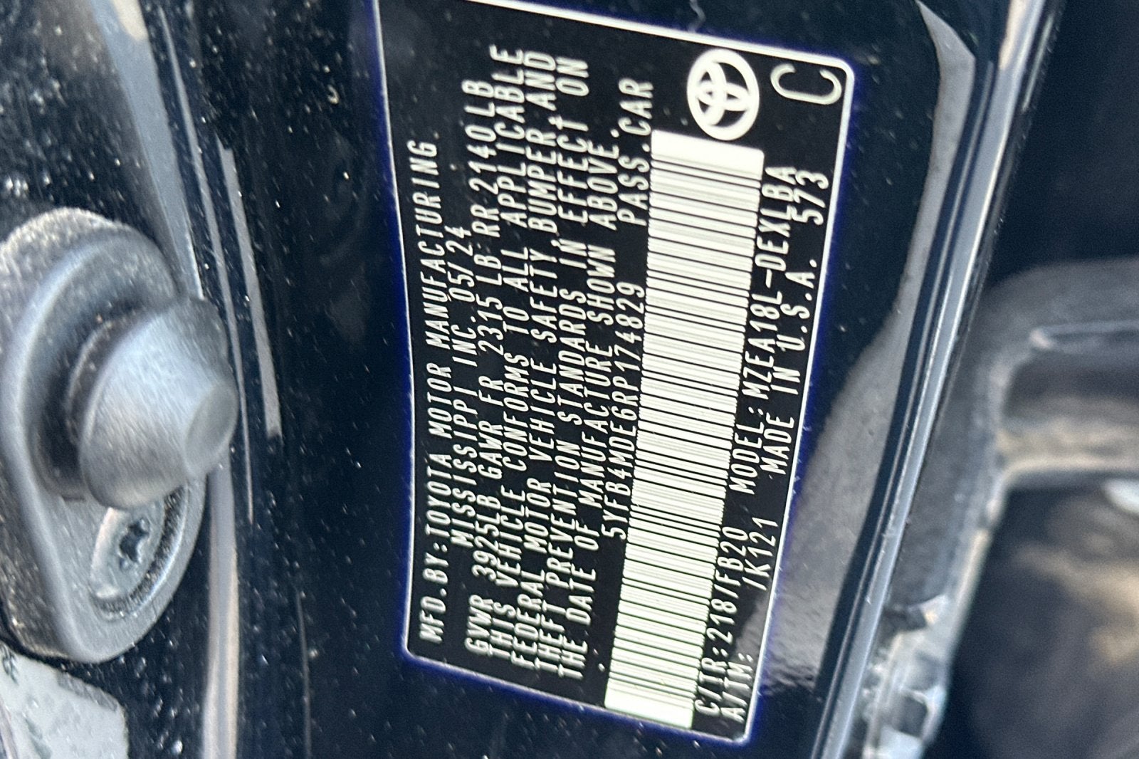 2024 Toyota Corolla LE