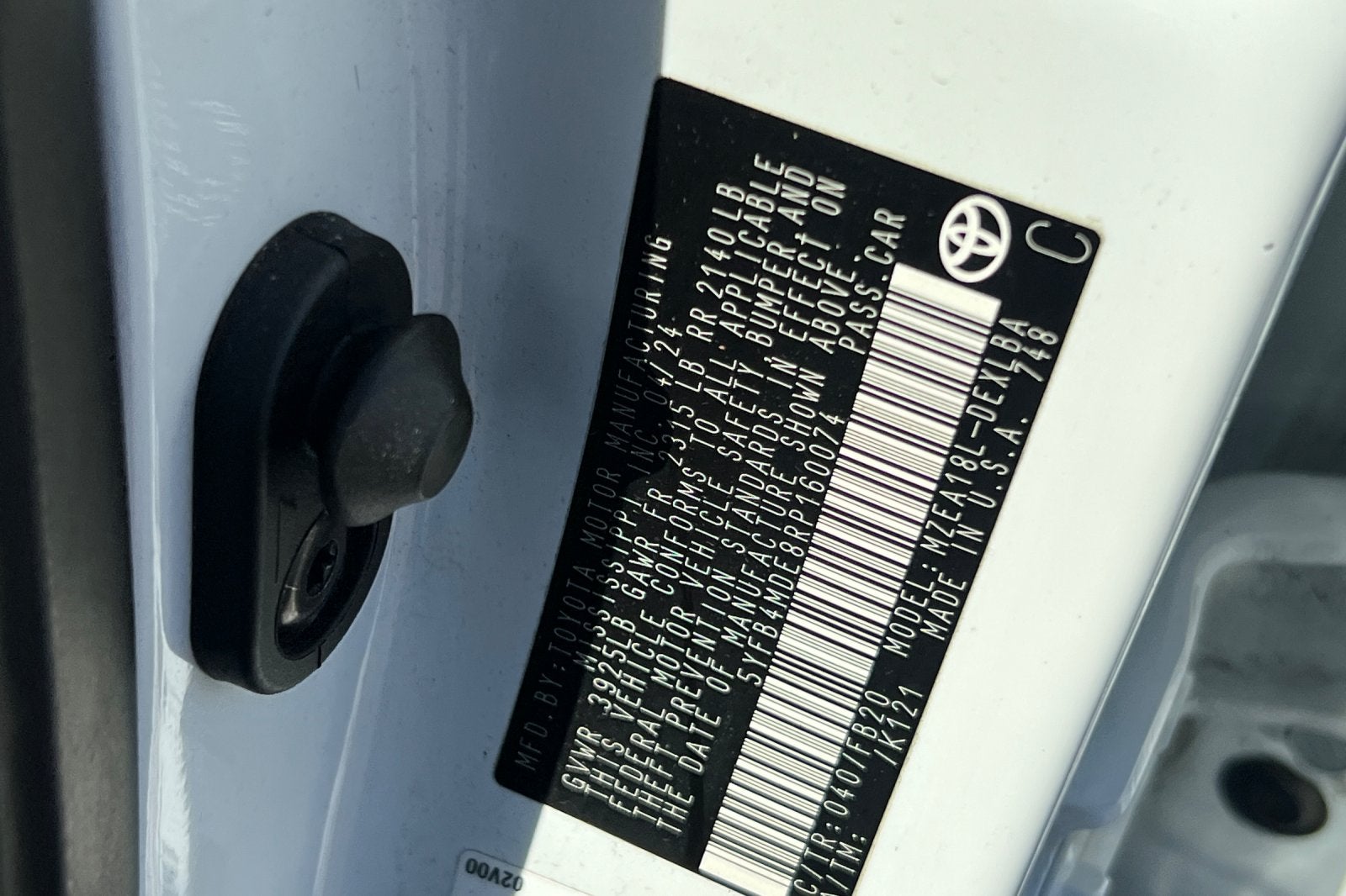 2024 Toyota Corolla LE