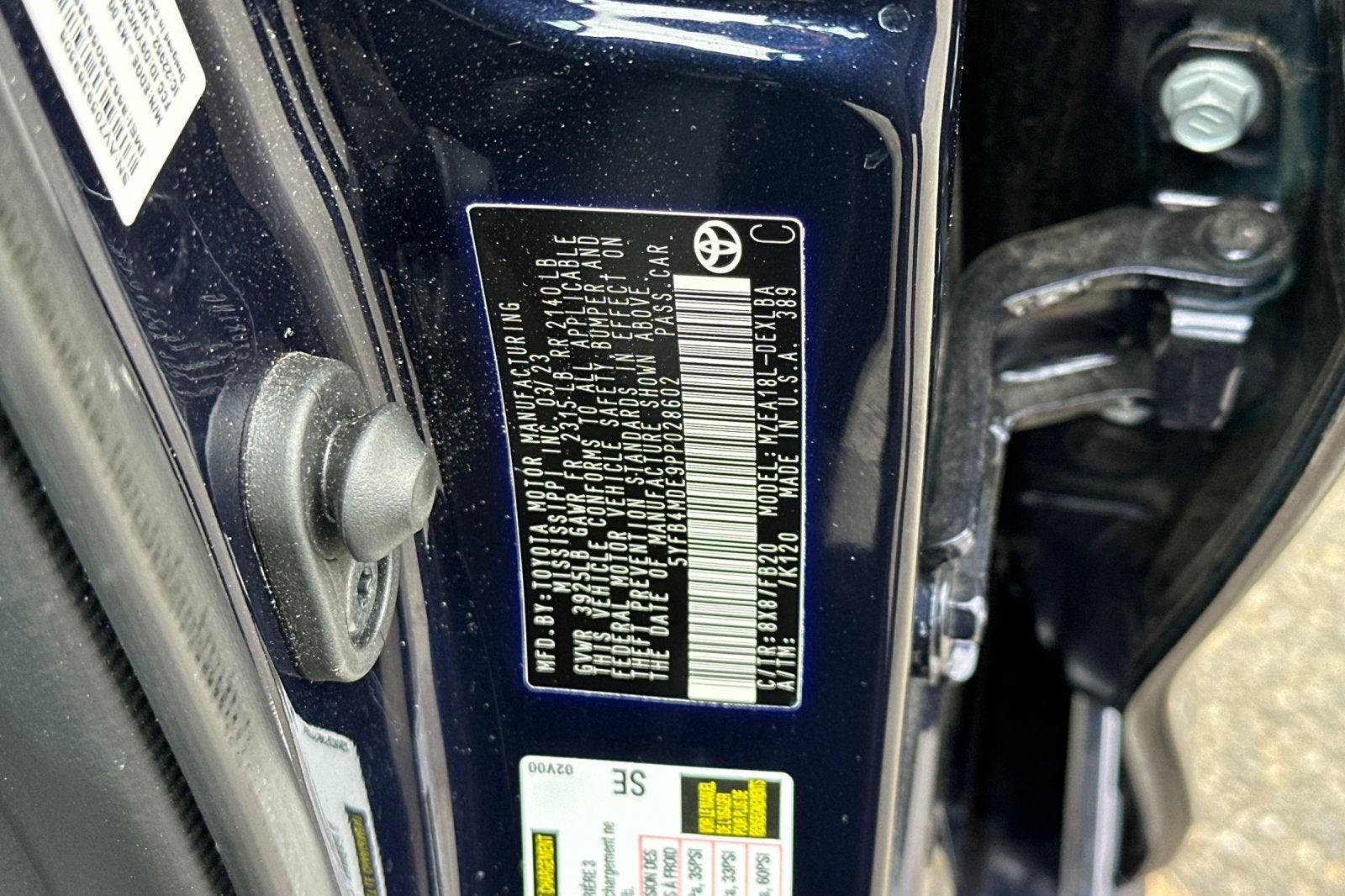 2023 Toyota Corolla LE