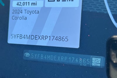 2024 Toyota Corolla LE