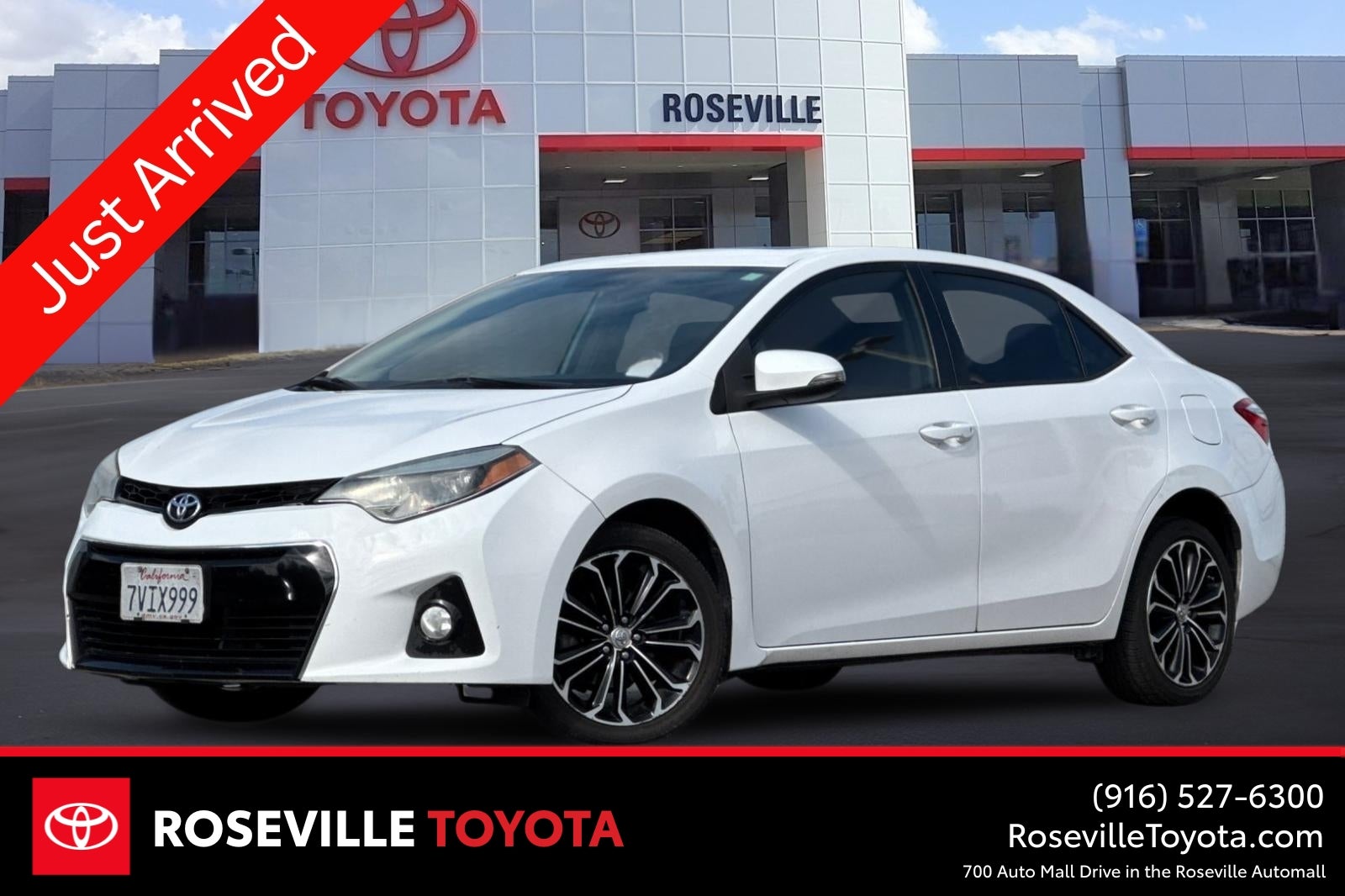 2016 Toyota Corolla S Plus