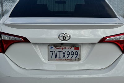 2016 Toyota Corolla S Plus