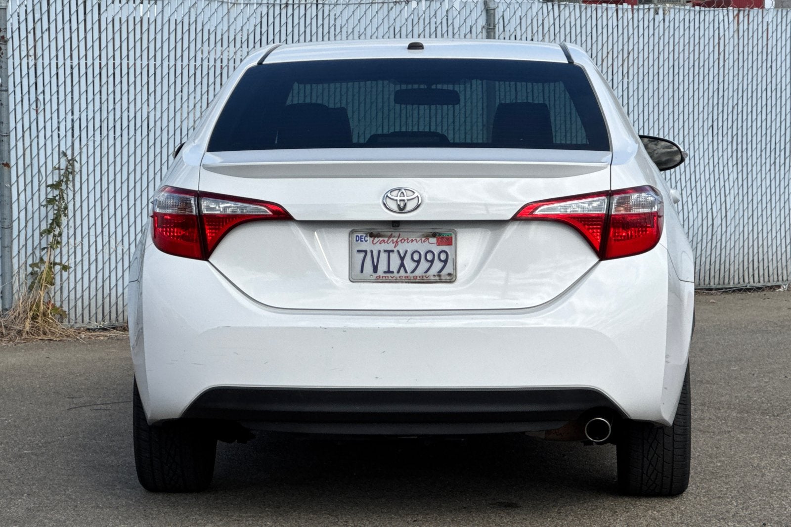 2016 Toyota Corolla S Plus