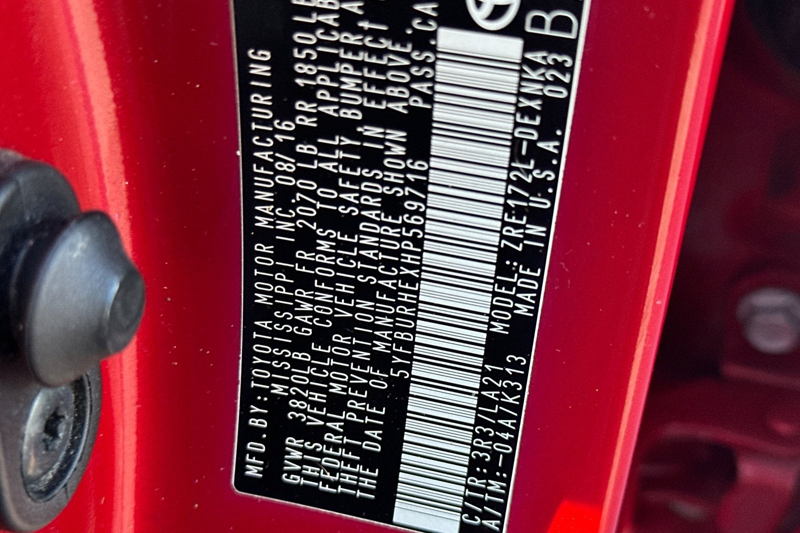 2017 Toyota Corolla XLE