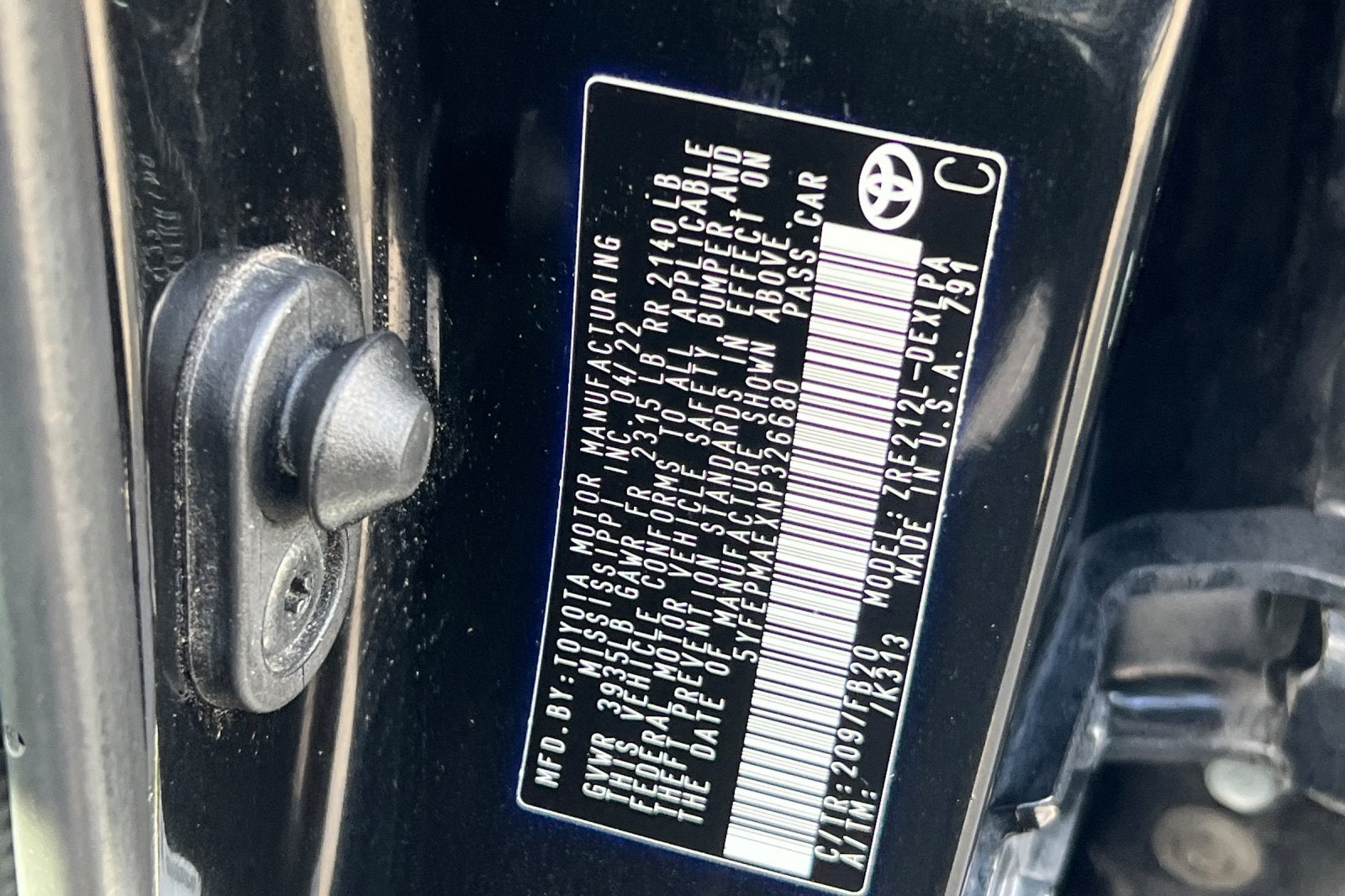 2022 Toyota Corolla LE