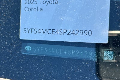 2025 Toyota Corolla SE
