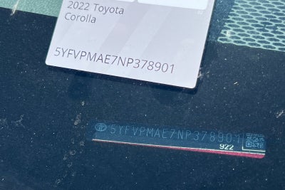 2022 Toyota Corolla LE