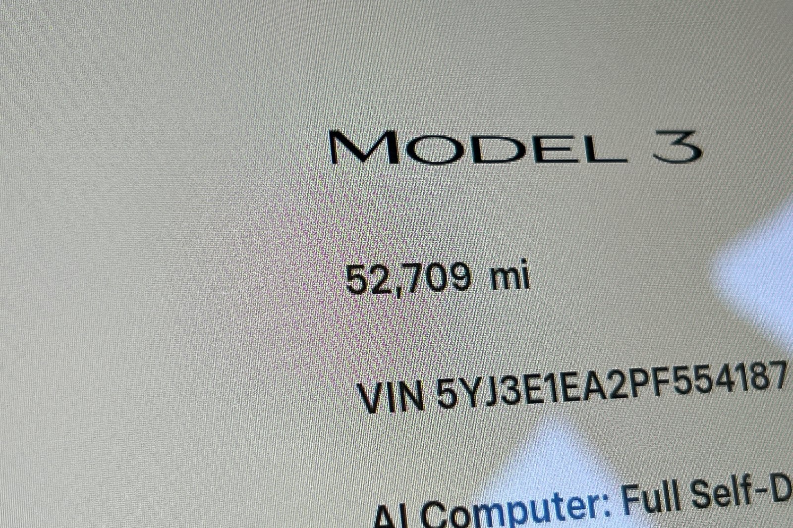 2023 Tesla Model 3 Base