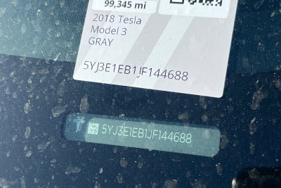 2018 Tesla Model 3 Base