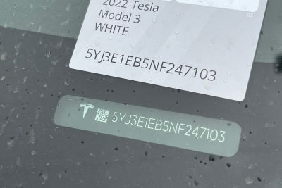 2022 Tesla Model 3 Long Range