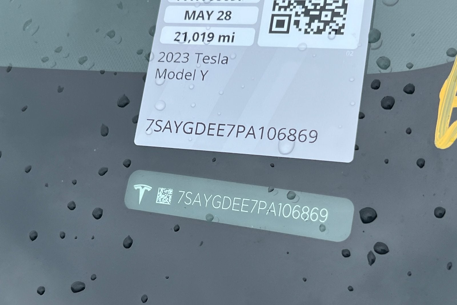 2018 Tesla Model 3 Long Range Battery