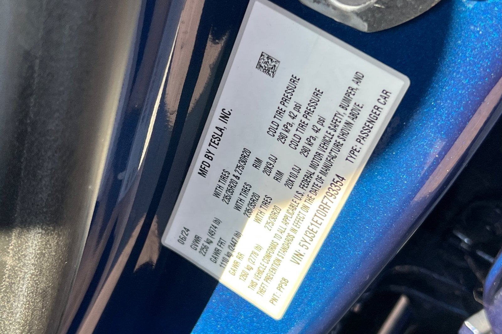 2024 Tesla Model 3 Performance