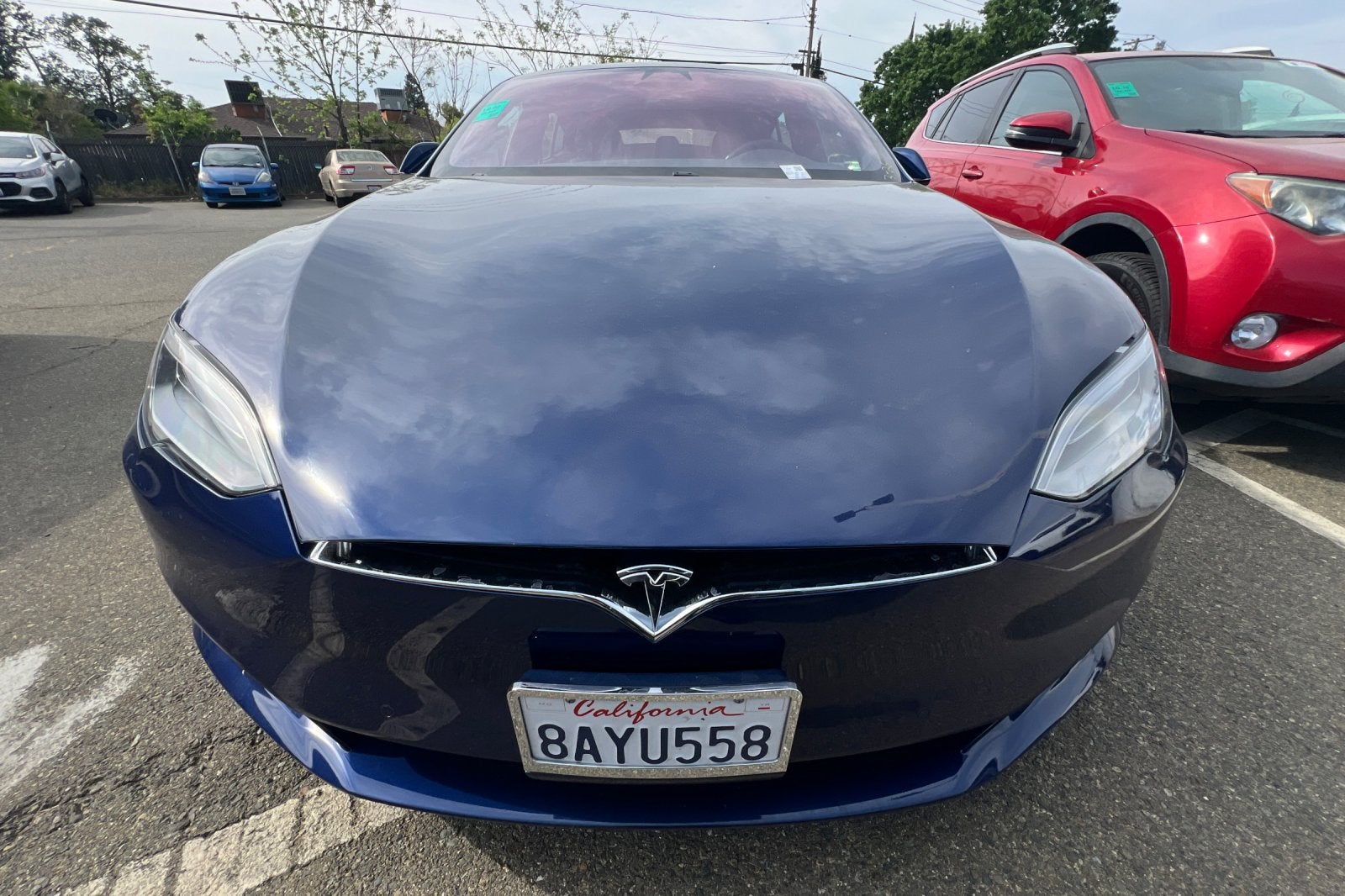 Used 2017 Tesla Model S 75D with VIN 5YJSA1E29HF209885 for sale in Roseville, CA