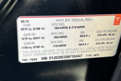 2019 Tesla Model X Long Range
