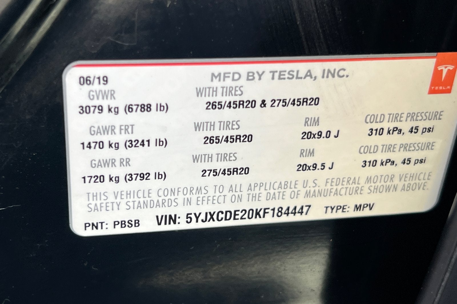 2019 Tesla Model X Long Range