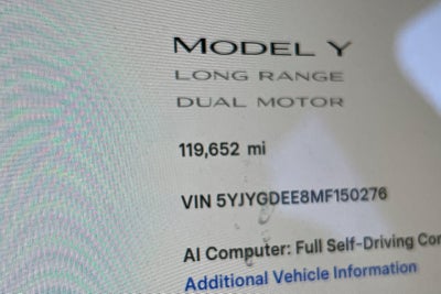 2021 Tesla Model Y Long Range