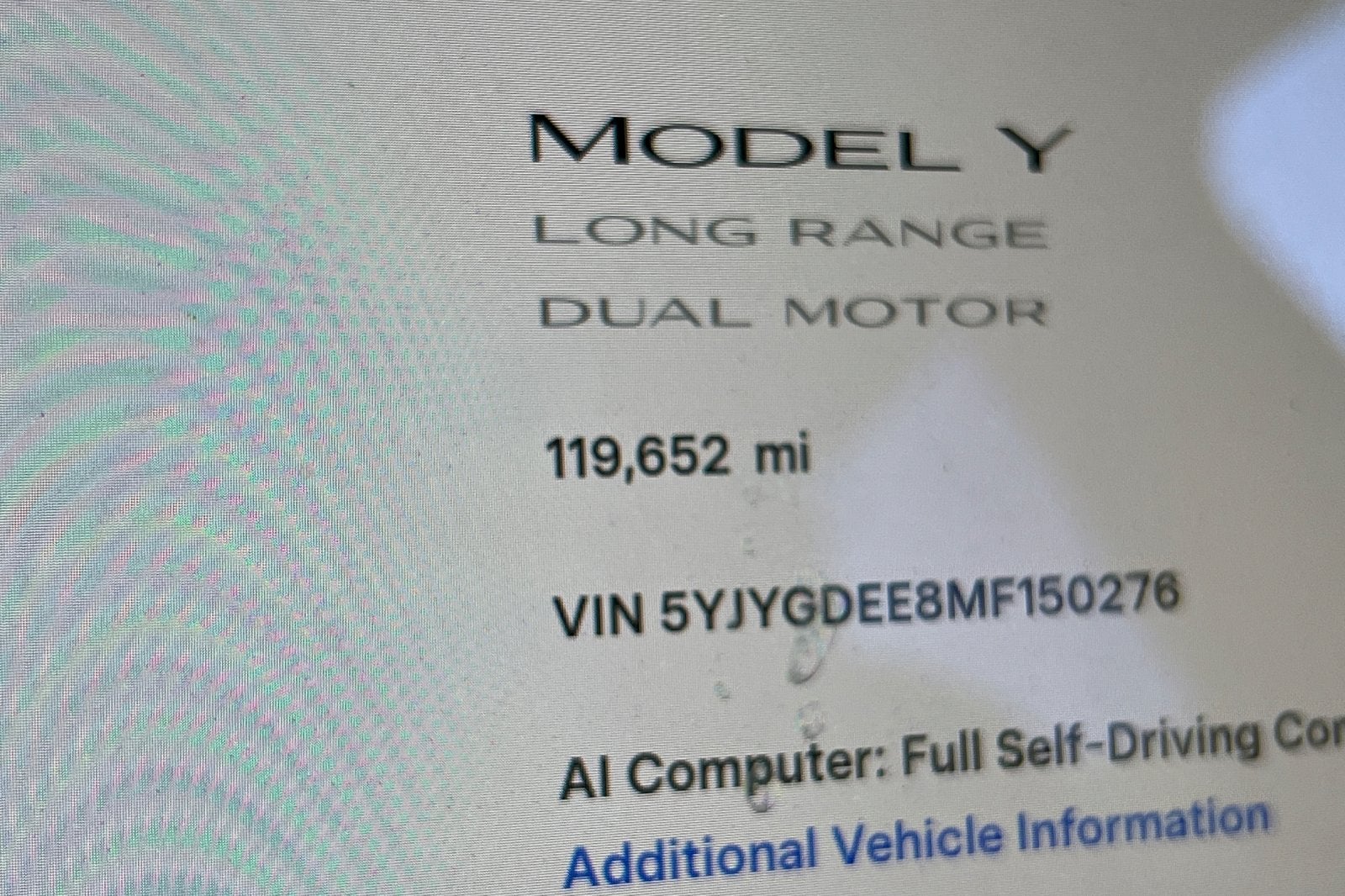 2021 Tesla Model Y Long Range