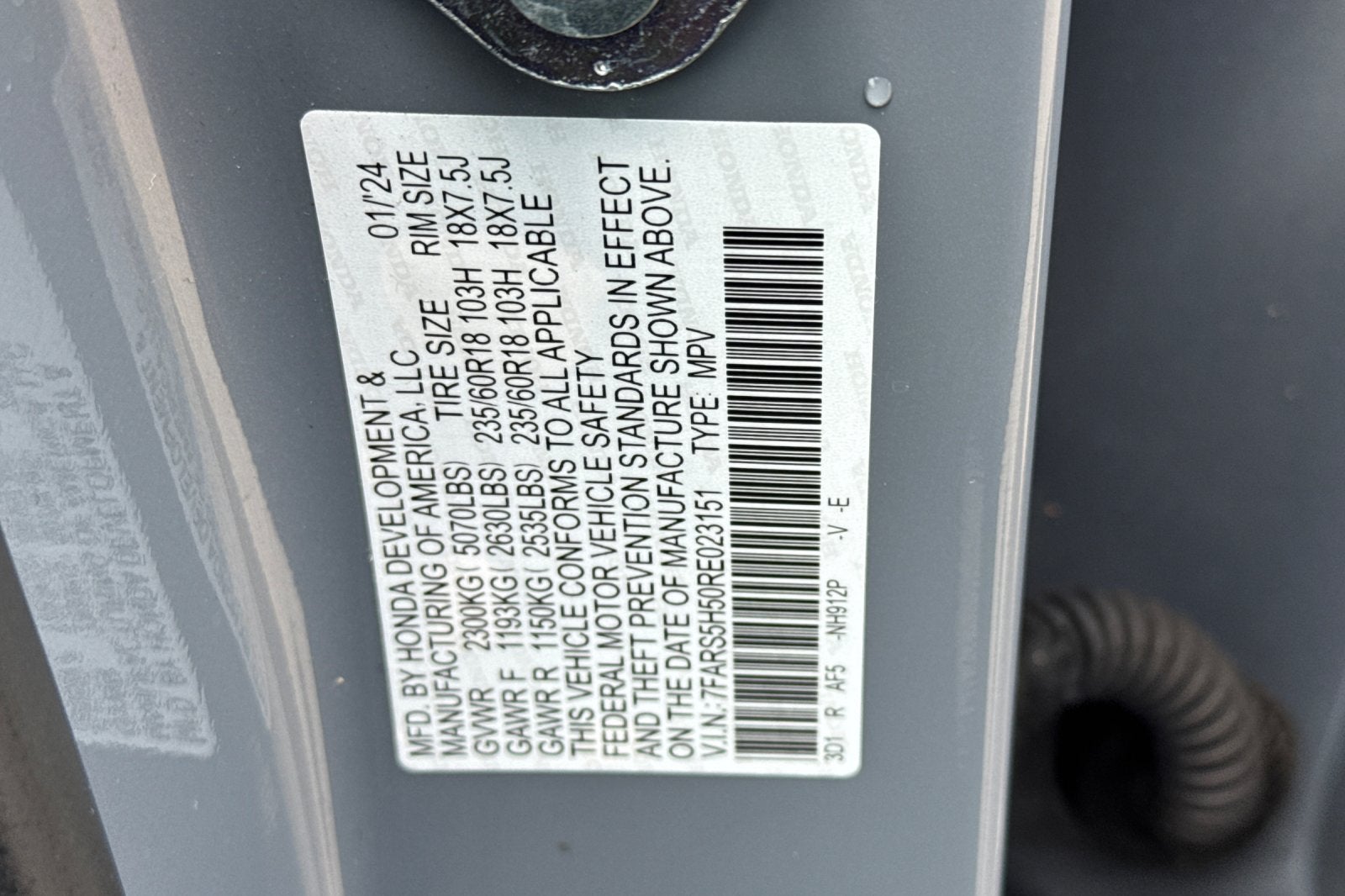 2024 Honda CR-V Hybrid Sport