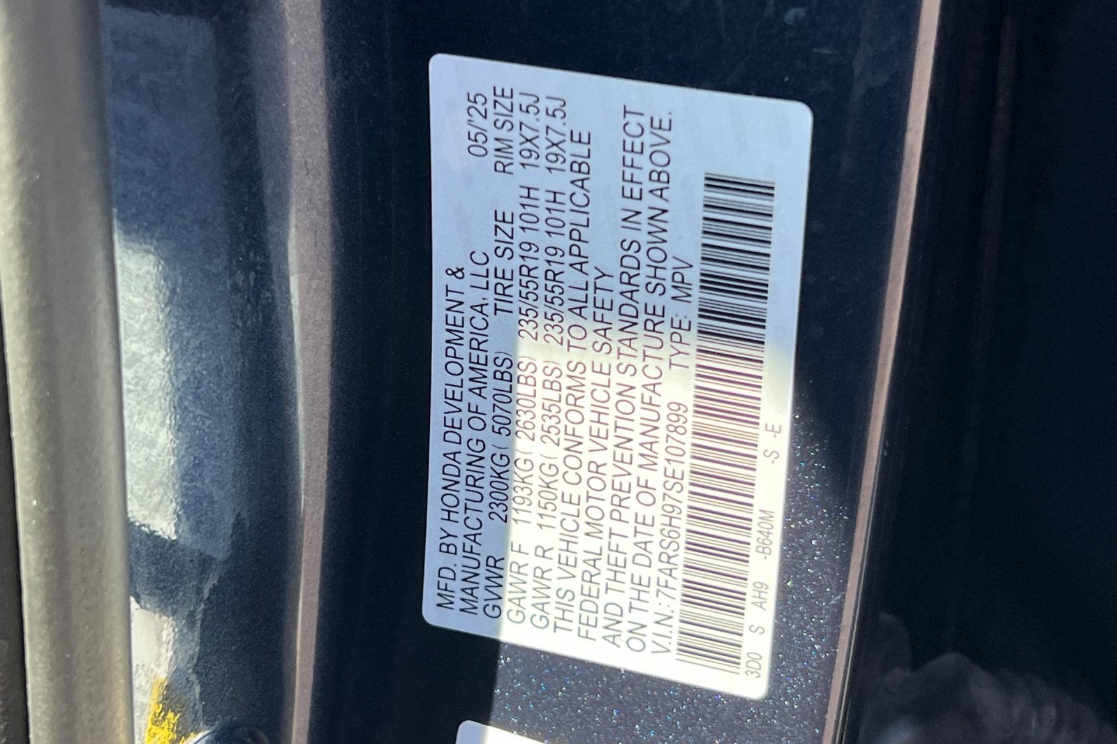2025 Honda CR-V Hybrid Sport Touring