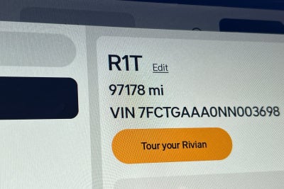 2022 Rivian R1T Adventure Package