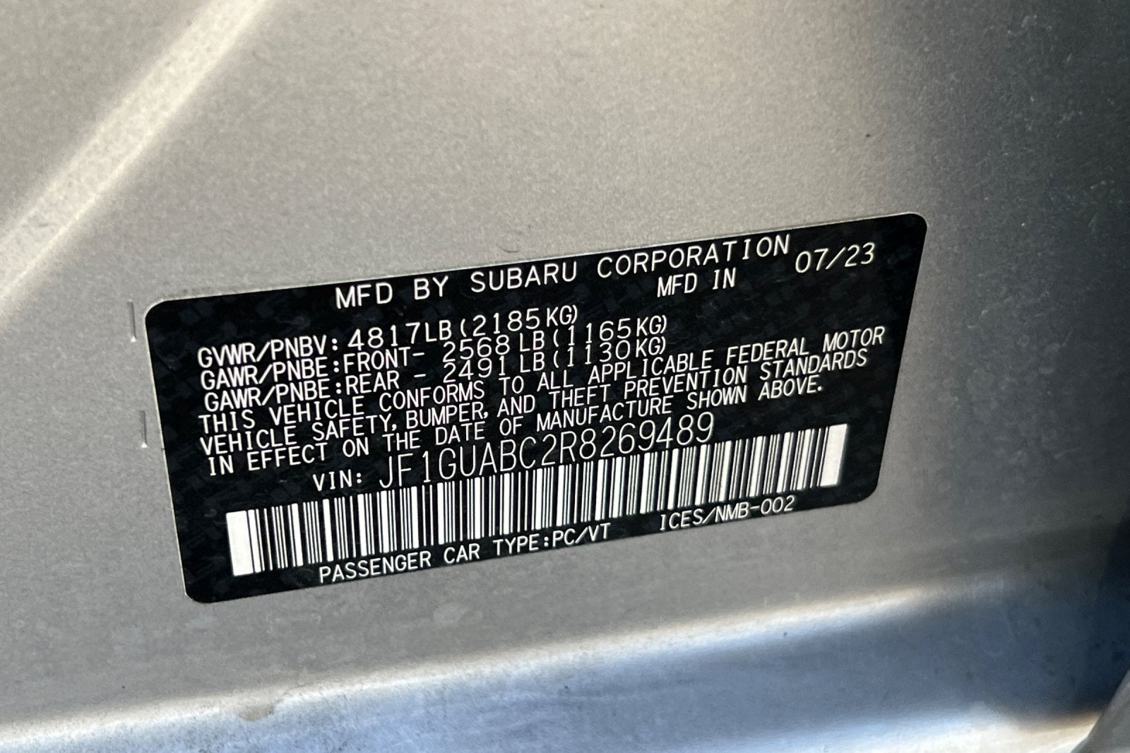 2024 Subaru Impreza Base