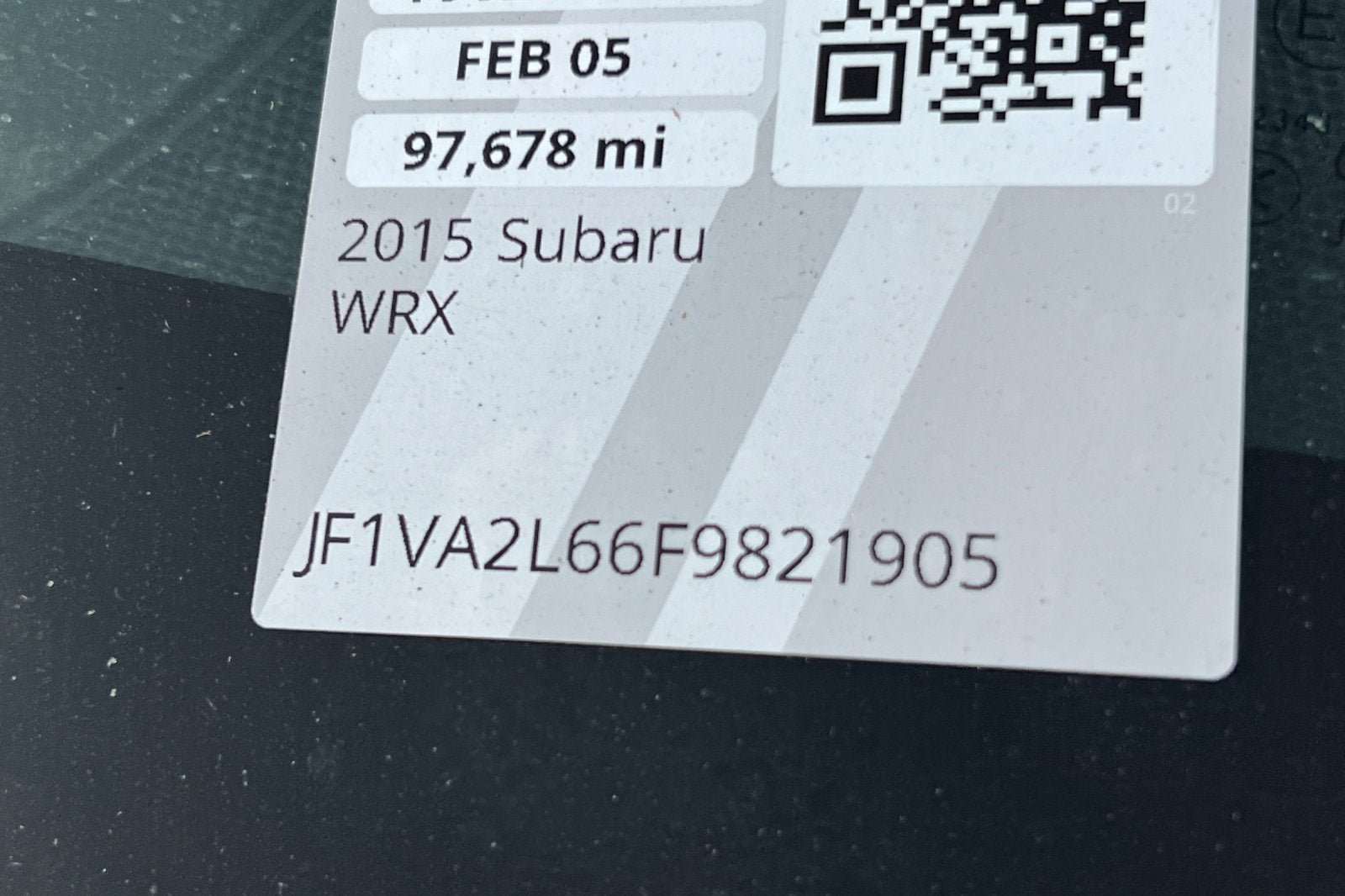 2015 Subaru WRX STI Base