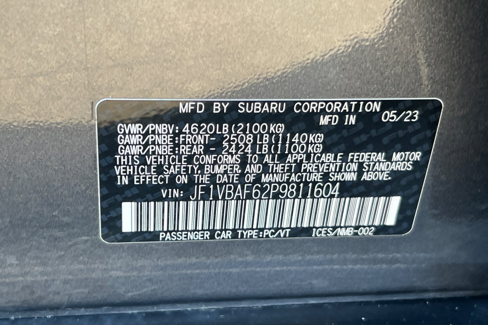 2023 Subaru WRX Premium