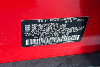 2023 Subaru WRX Limited