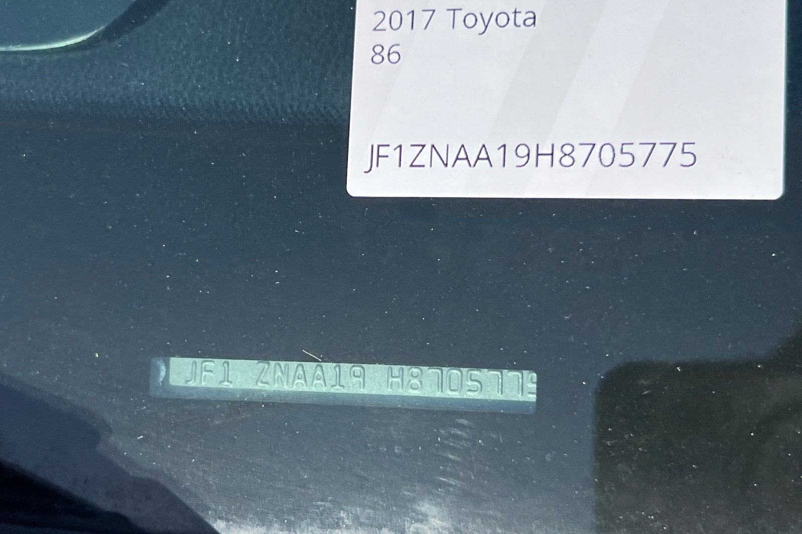 2017 Toyota 86 Base