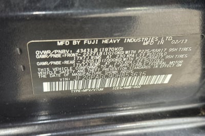 2013 Subaru XV Crosstrek Limited