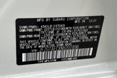 2022 Subaru Crosstrek Premium