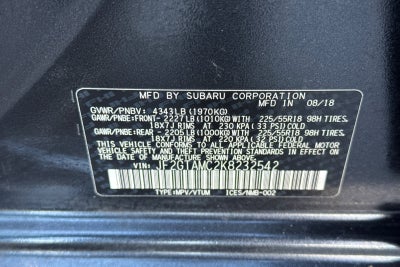 2019 Subaru Crosstrek Limited