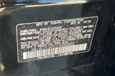 2018 Subaru Forester Limited