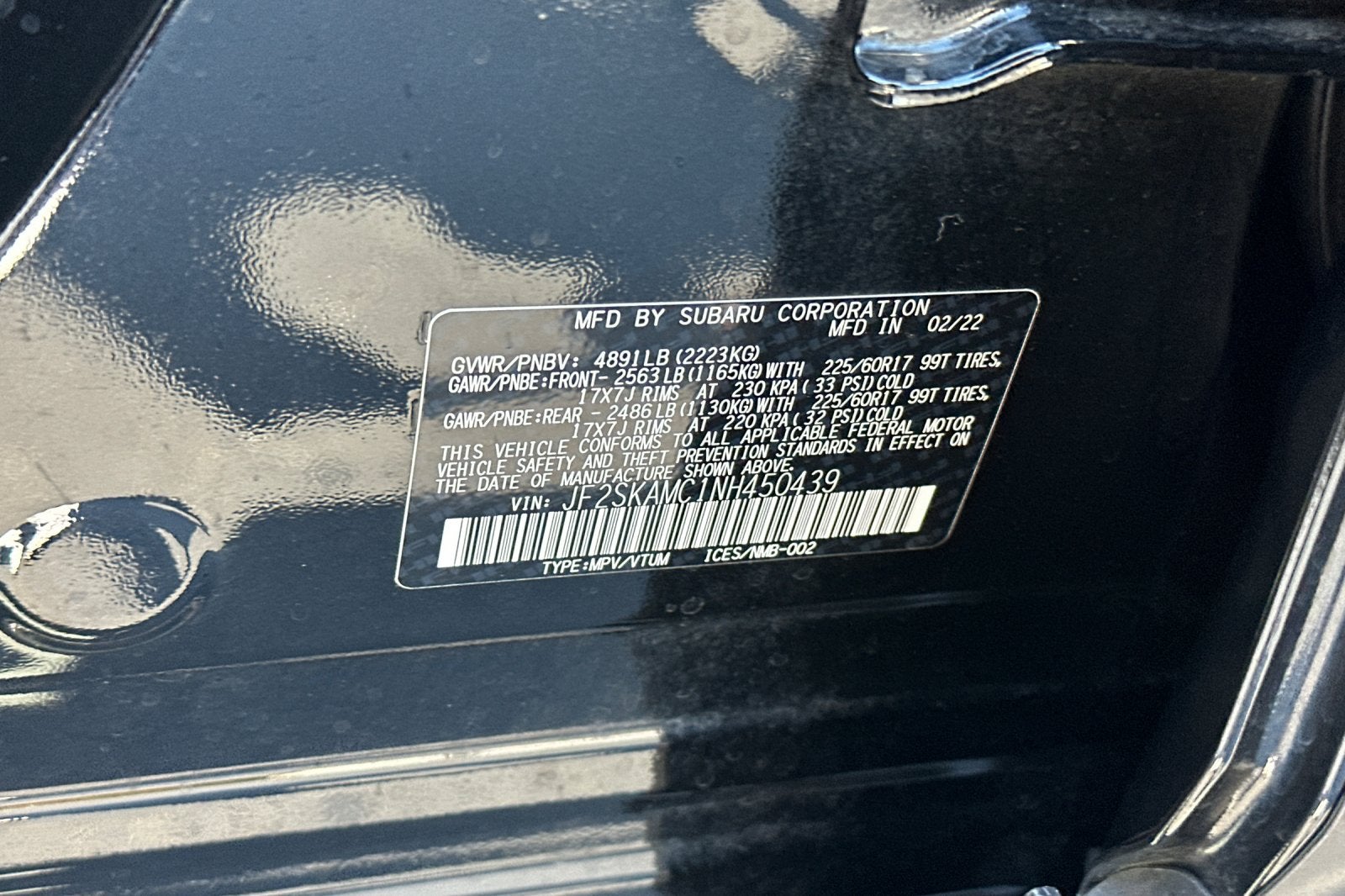 2022 Subaru Forester Wilderness