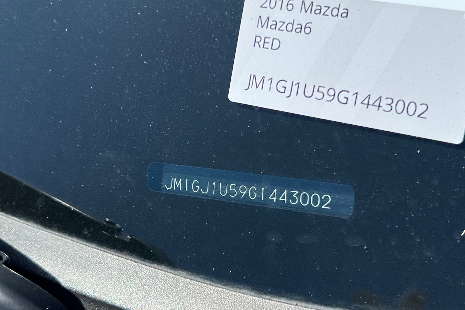 2016 Mazda Mazda6 i Sport