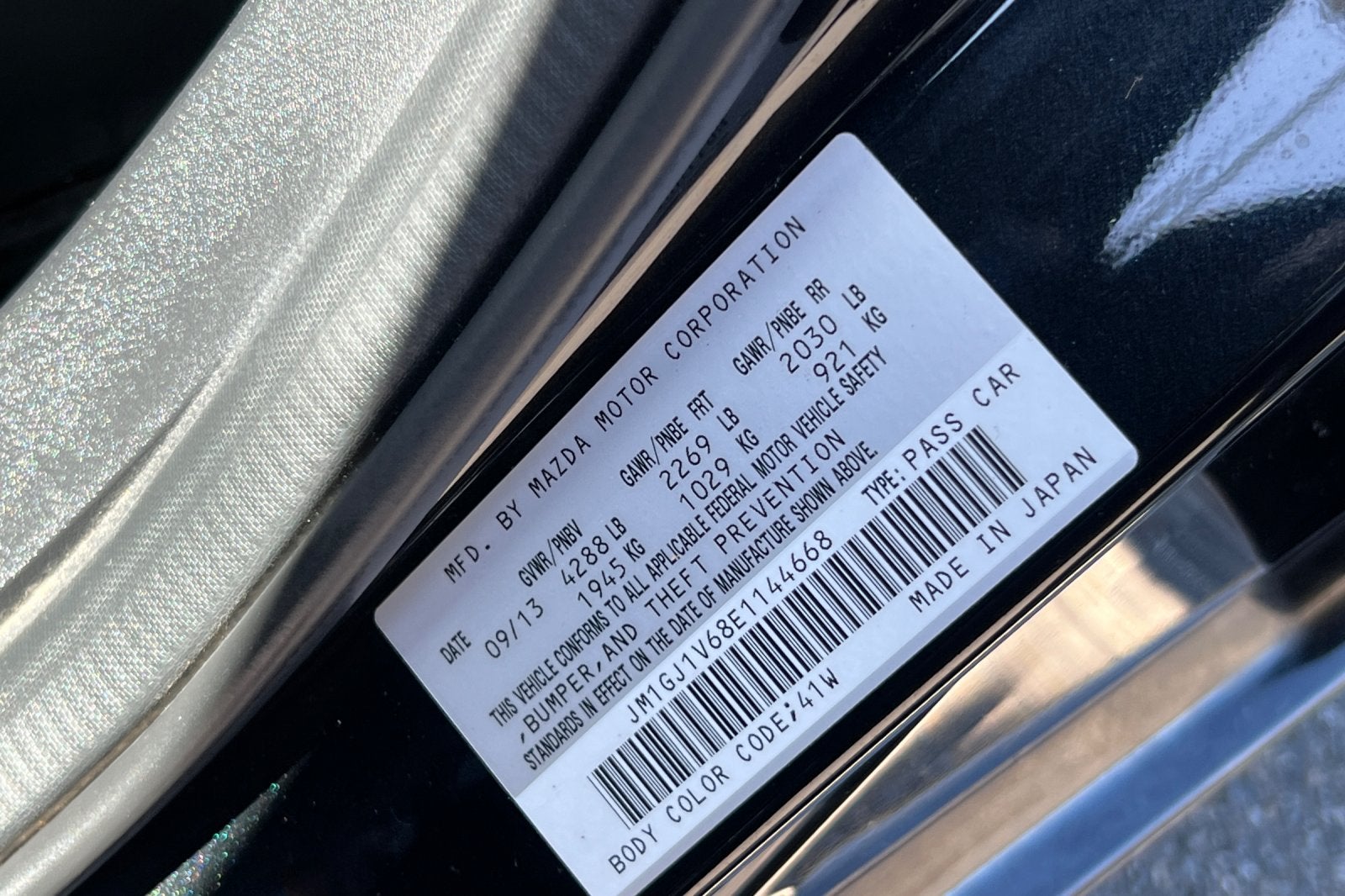 2014 Mazda Mazda6 i Touring