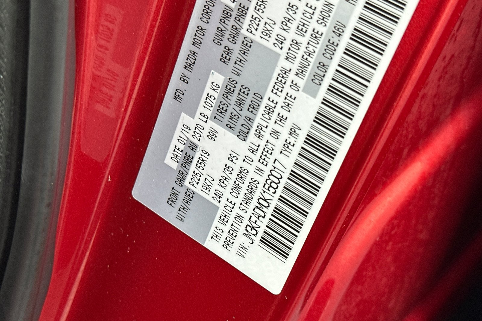 2019 Mazda Mazda CX-5 Grand Touring