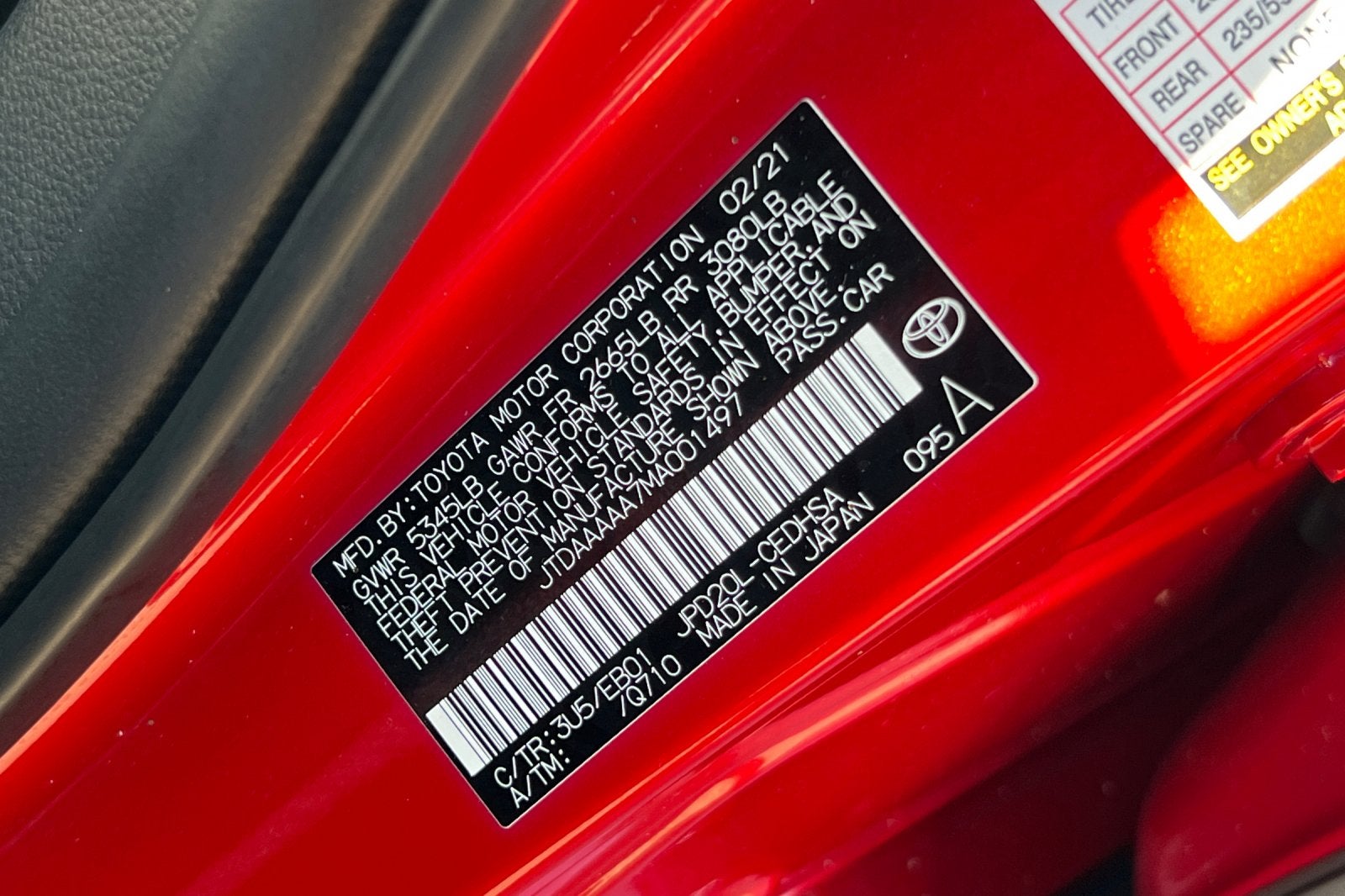 2021 Toyota Mirai Limited