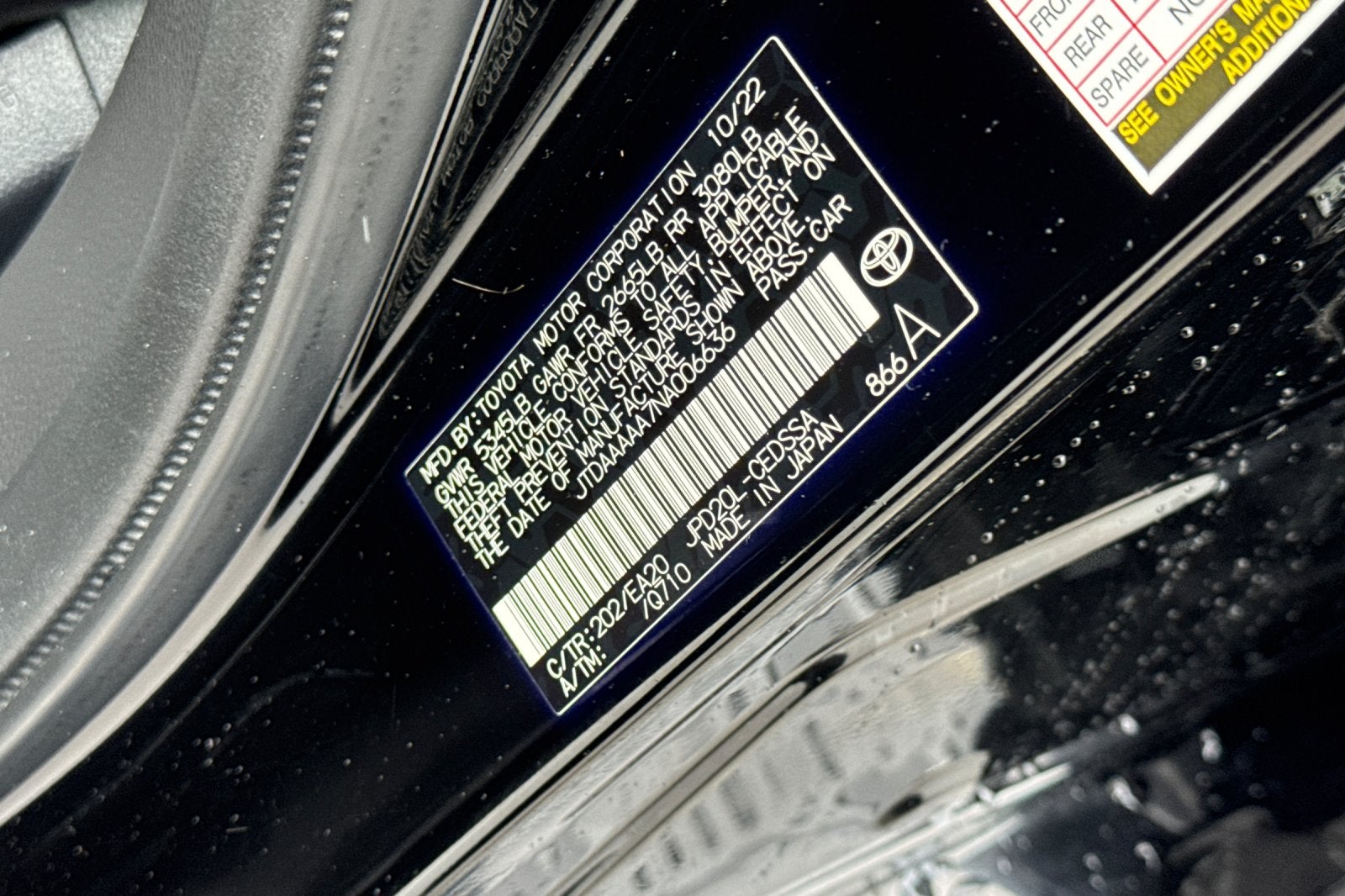 2022 Toyota Mirai XLE