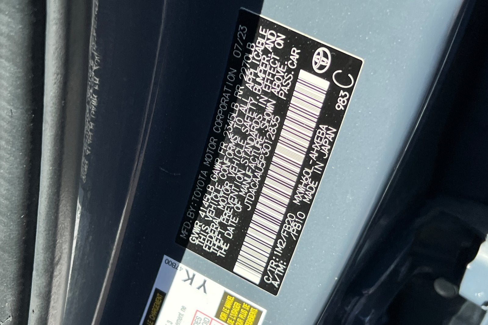 2023 Toyota Prius LE