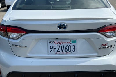 2023 Toyota Corolla Hybrid SE
